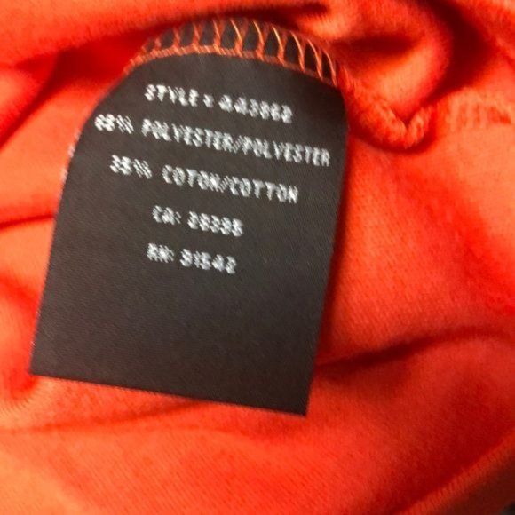 Orange Long Sleeve Men's Shirt - Picture 6 of 7